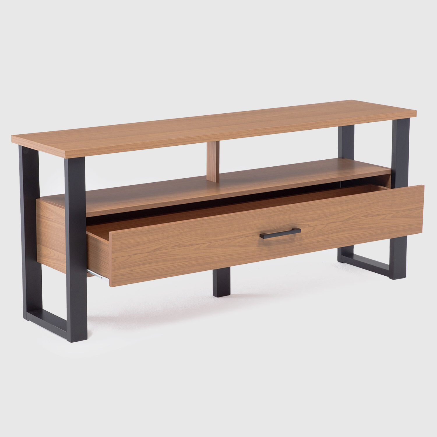 Rack Roca Guayac&aacute;n 1 Cajon 60" Roble-negro image number 3.0